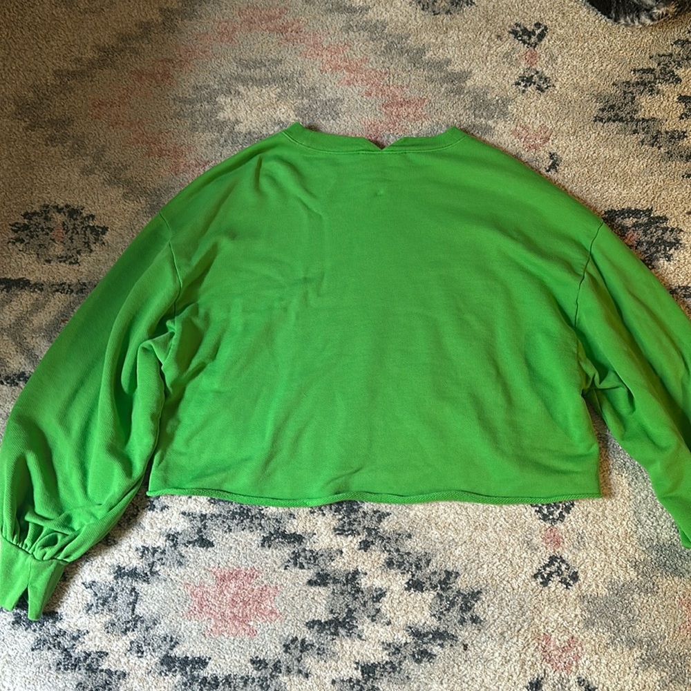 Green Frame sweatshirt